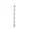 1/2Pcs Natural Parrot Chew Toy Cotton Rope Climbing Ladder For Bird Cage Enrichment Safe Bite Perch For Small Medium Parrots