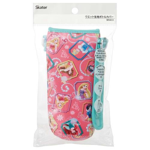 Skater Sports Bottle Water Bottle Cover SDC4 / SKDC4 Compatible Disney Princess WSSC3-A Chloroprene Rubber
