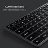 Satechi Slim W3 Wired Backlit Keyboard with US Layout Numeric Keypad with MacBook Mac iPad Pro and USB-C (Compatible Pro, iMac, Mini, Later) (3 Zones)