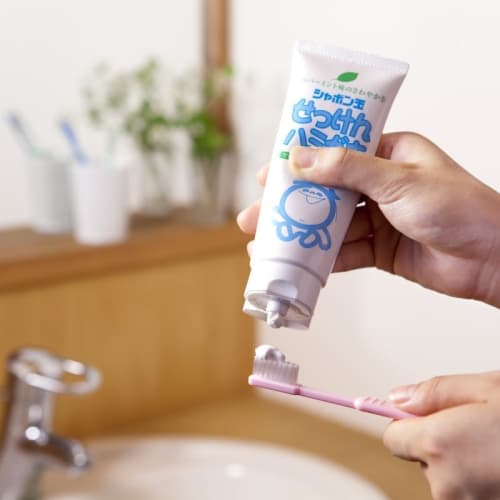 Shabondama Soap Toothpaste [140g x 4 bottles] Toothpaste