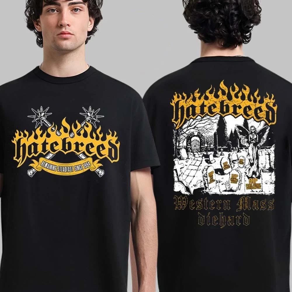 Hatebreed Западный Массачусетс Преданный Хардкор Спрингфилд, Массачусетс MassMutual Center Футболка 2XL