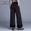SNOWFLYING Women's Loose Fit Down Insulated Pants