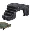 Creative Fish Tank Landscaping Decor Resin Turtle Tripod  Balcony Climbing Ladder Toy