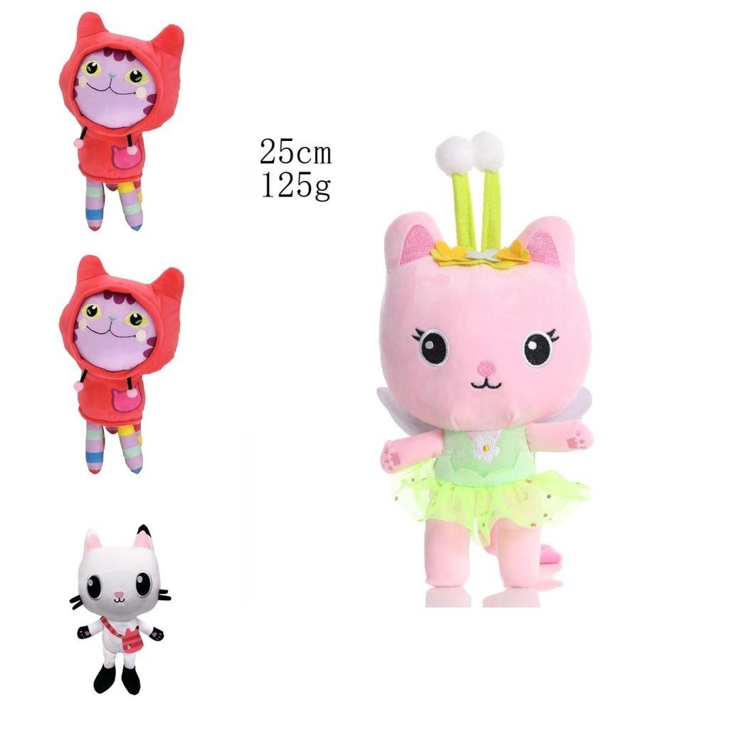 Casa de Păpuși a lui Gabby Pluș Desen Animat Pisică Umplută Păpușă de Pluș Cadouri de Crăciun pentru Copii
