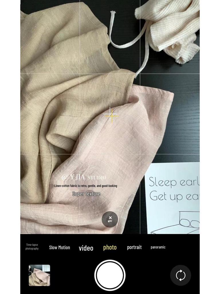 2023 Frühling/Sommer Vielseitige Baumwollleinen Bindehose Retro Culottes