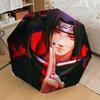 1pc Sharingan, Ninja Automatic Folding Umbrella] Durable Iron Frame & Rod, Portable Folding, Makes a Great Holiday Gift yy251016270