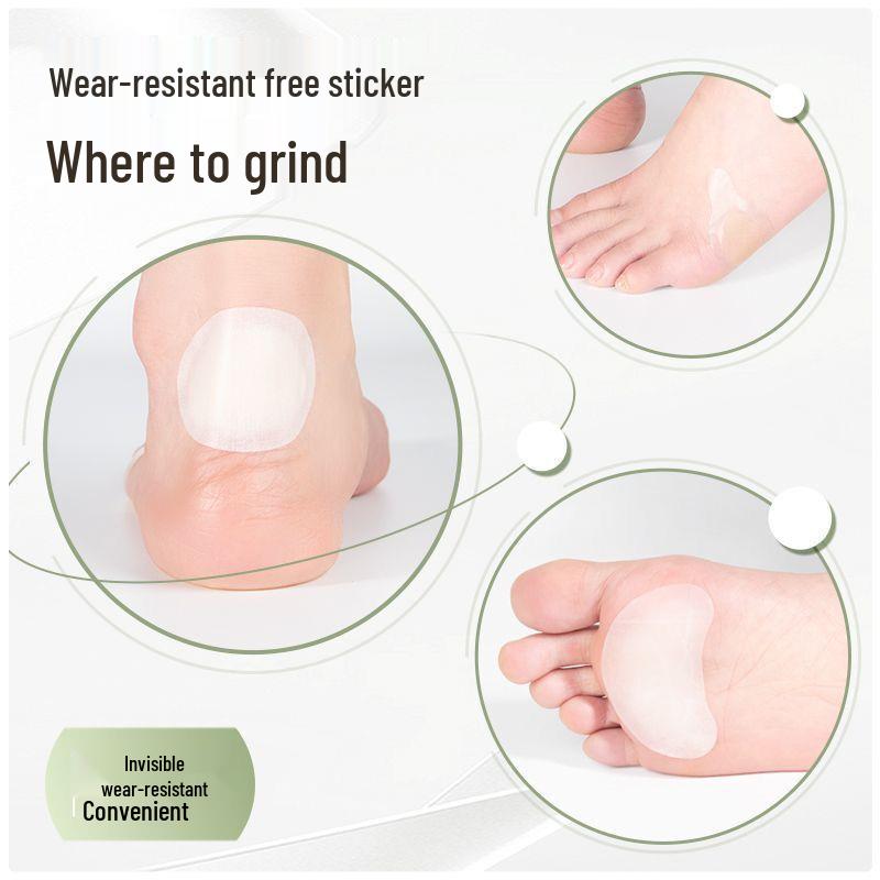 High Heel Anti-Abrasion Gel Foot Patch Sticker for Sports Shoes