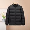 Men's Cotton Coat, Stand Up Collar Cotton Jacket, Thick Cotton Coat, 2025 New Style, Winter Clothing, Outerwear, Warm, Simple Design
