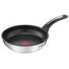 Tefal Emotion Paslanmaz Çelik İndüksiyon Kızartma Tavası (18cm, 20cm, 24cm, 28cm, 30cm) Bulaşık Makinesinde Yıkanabilir Fırında PFOA Gümüş Yok