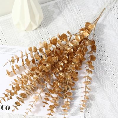 Flower Decor Durable Handmade 3 Types Unique Elegant All Match Simulation Eucalyptus for Bedroom