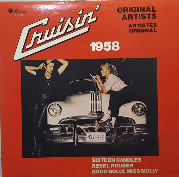 Виниловая пластинка РАЗЛИЧНЫЕ Cruisin 1958 RR34077 Ruby Records Li 1980 Канада Поп Б/у