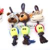 Dyr Form Kjæledyr Hund Kosedyr for Små Hunder Plysj Knirkende Valp Katt Tygeleke Yorkshire Terrier mascotas perros accesorios