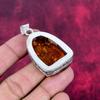 Baltic Amber Pendant, 925 Solid Sterling Silver Gemstone Jewelry, Handmade Pendant For Mother Day