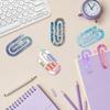 12 Pcs Sublimation Paper Clips Jumbo Blanks, 4x2 Inch Acrylic Sublimation Paperclips Blanks Large, Personalized Paper Clips for Crafts, Gifts, Home,