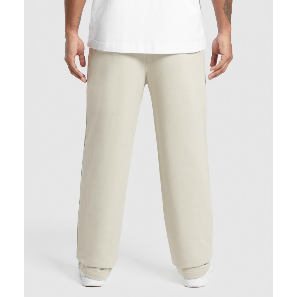 Gymshark Lifting Essentials Straight Leg Pant Pebble Grey A1c9g Gb7p