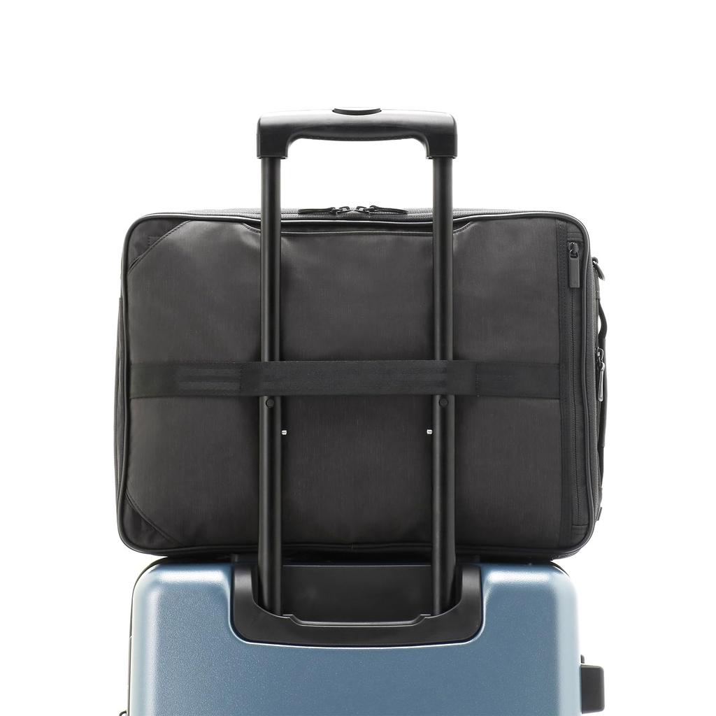 Ace Gene CombiLite 2 Business-Rucksack, Nein. 68456, passend für 15,6-Zoll-PCs, passend für Dokumente im B4-Format, schmutzabweisend und wasserabweisend. Auch