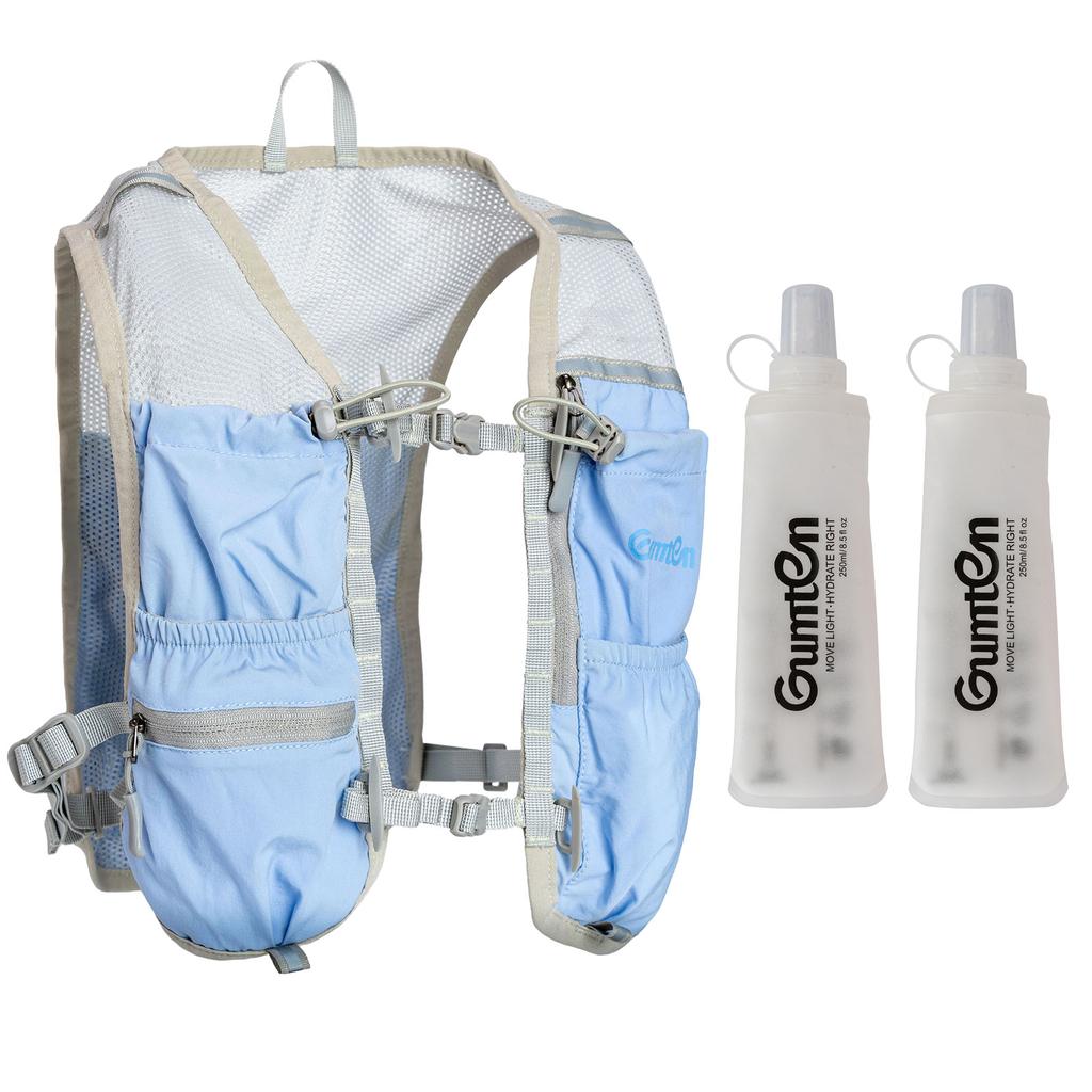 Outdoor Adventure Hydration Vest - Custom Logo Lightweight Nylon Running Hiking Cycling Vest with Multi-Pocket Storage