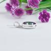 Mystic Topaz Pendant, 925 Sterling Silver Handmade Pendant, Gemstone Pendant, Gift for Sister, Oval Topaz Pendant