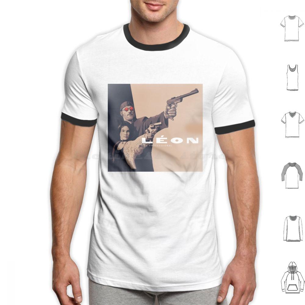 Leon The Professional T Shirt 6xl Cotton Cool Tee Leon Leon The Professional Movie Mathilda Natalie Portman Film Jean Reno The