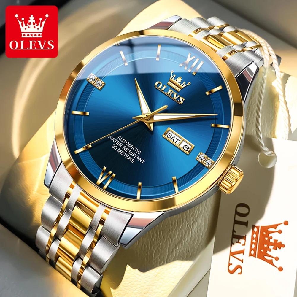 OLEVS 7061 Mens Watch Automatic Mechanical