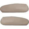 GXARTS Driver and Passenger Side Leather Front Seat Armrest Cover Tan Compatible with Toyota Land Cruiser 1998 1999 2000 2001 2002 2003 2004 2005