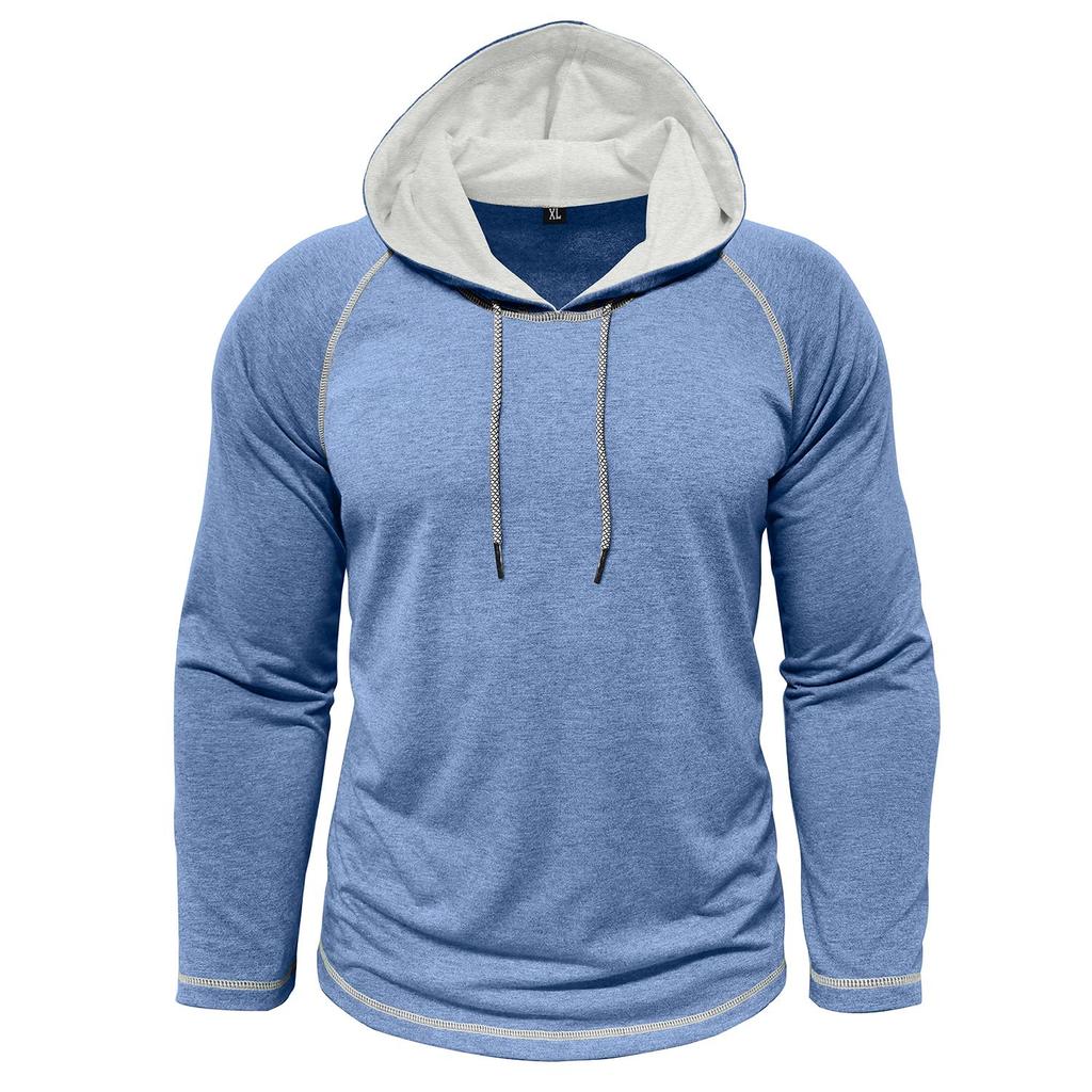 Men’s Hoodies Long Sleeves Shirts Autumn Spring Casual Tops Sportswear Sweatshirt Vintage Classic T Shirt