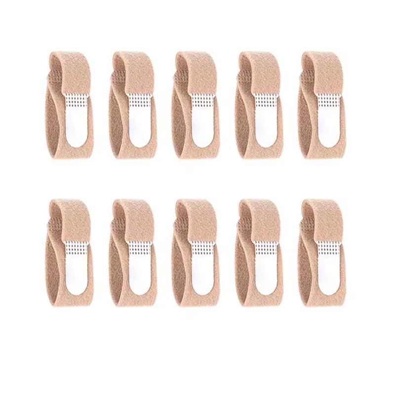 1/2/10Pcs Hammer Toe Straightener Broken Toe Wraps Hammertoe Corrector Toe Splints for Crooked Curled Bent Toes