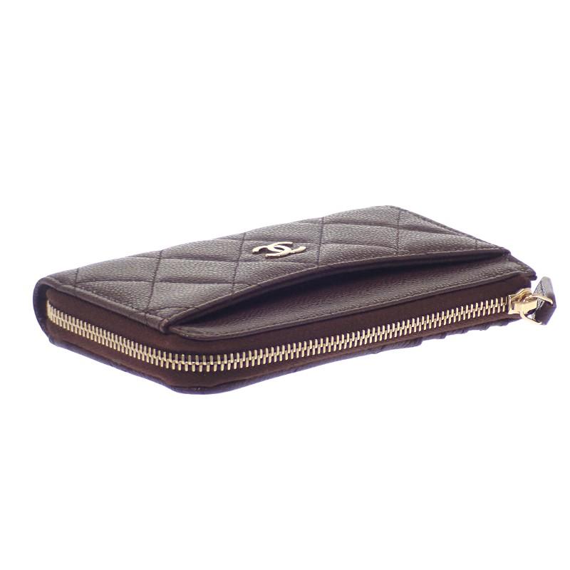 Chanel AP3179 Etui na karty Bordeaux Damskie