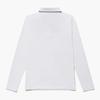 Munsingwear Women Collar PoinT Long Sleeve T shirT whiTe mr122lTl13