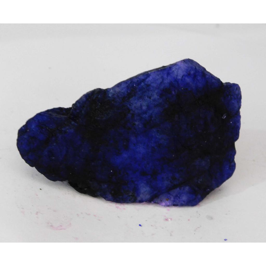 380 Ct Natural Sapphire Huge Rough Earth Mined   Blue Loose Gemstone