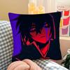 pc KKiller Chat Ronin Misaki Pillow Case Fashion Square Pillowcase Bedroom Sofa Room Ins Decoration Leisure