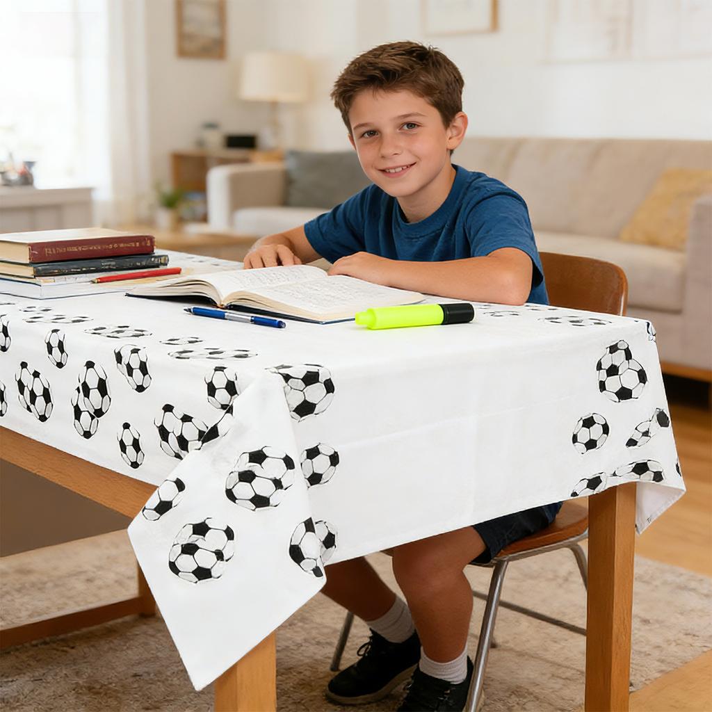 Football Tablecloth For Football Fans Cheers, Party Matches, Gatherings, And Football Enthusiasts Watching Matches