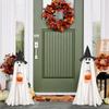Halloween Decorations Indoor Outdoor, 2 Packs Light Up Spooky With Pumpkin Halloween Decor Crafts, Indoor Cute Party Ghosts Decorations For Table/Home