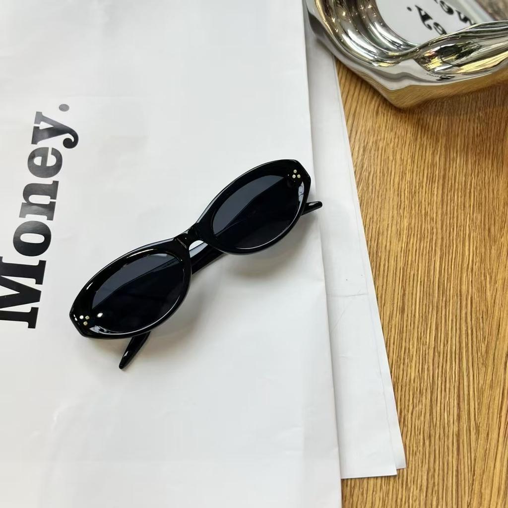 Vintage Style Men Sunglasses Cat Eye Shape Anti-Glare Women Sun Glasses Holiday Travelling Female Sunglass