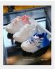Classmates Girls Sneakers 2025 Autumn Breathable and Lightweight Children's Double Mesh Shoes Girls Daddy Little White Shoes Middle-aged and Older C