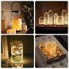 Colorful Copper Wire LED Star String Lights for Room and Wedding Decor