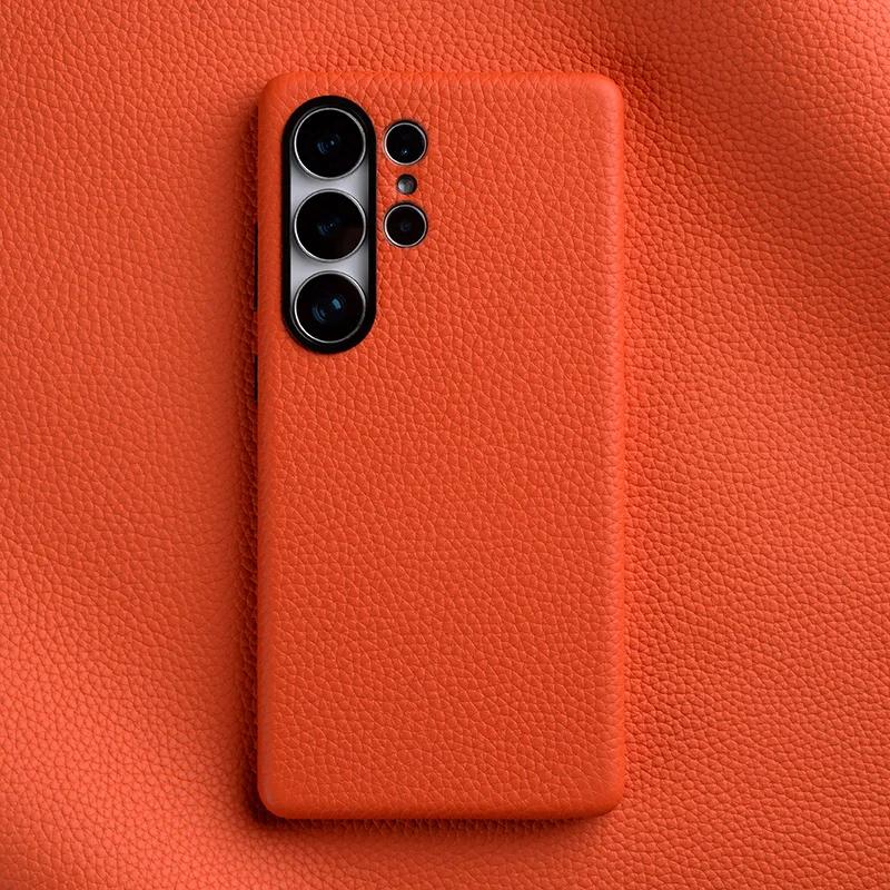 Originální kožené pouzdro Melkco pro Samsung Galaxy S26 S25 Ultra S26 Plus + Magnetický luxusní kryt Prémiová pouzdra na telefon pro S26 Ultra