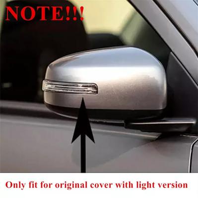 CAPQX Outside Rearview Mirror Cover Side Rear View Mirror Lid Cap Shell For Mitsubishi Outlander 2013 2014 2015 2016 2017