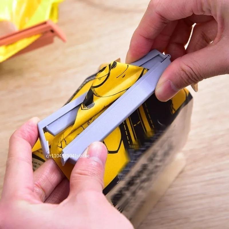 12-36PCS New Food Snack Package Clip Bag Sealing Clamp Plastic 7/10/15cm Multi Color Portable Organization Kitchen Storage Tool