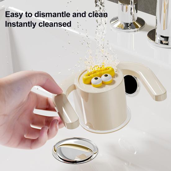 4Pcs Self-Adhesive Towel Hooks Cartoon Shape Slipper Rack Hanger Punching Free Small Item Hanging Hook
