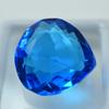 16.70 Ct Lab-Created Pear Ocean Blue Aquamarine   Loose Gemstone A++