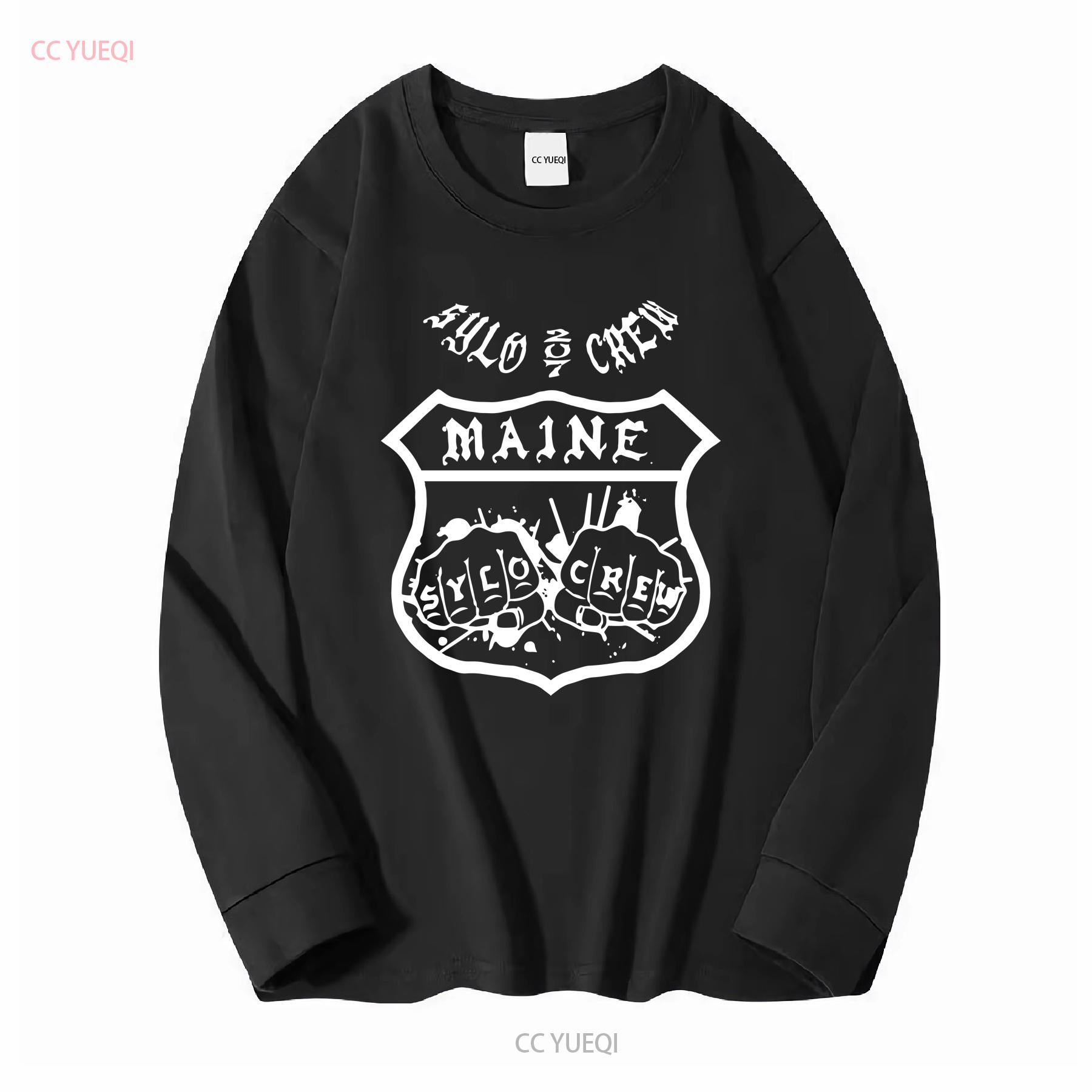 

Outlaws MC Support T Shirt Maine long or short sleeves vintage Washed Top For Everyday Wear Stylish Versatile Comfortable S