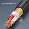 3.5mm Male To 3Pin Female Auditory Cable For Connecting Smartphones Tablets To Mixers Speakers