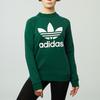 Adidas Originals Trefoil Sweatshirts Women's Crew Neck Moderate Regular DV2623