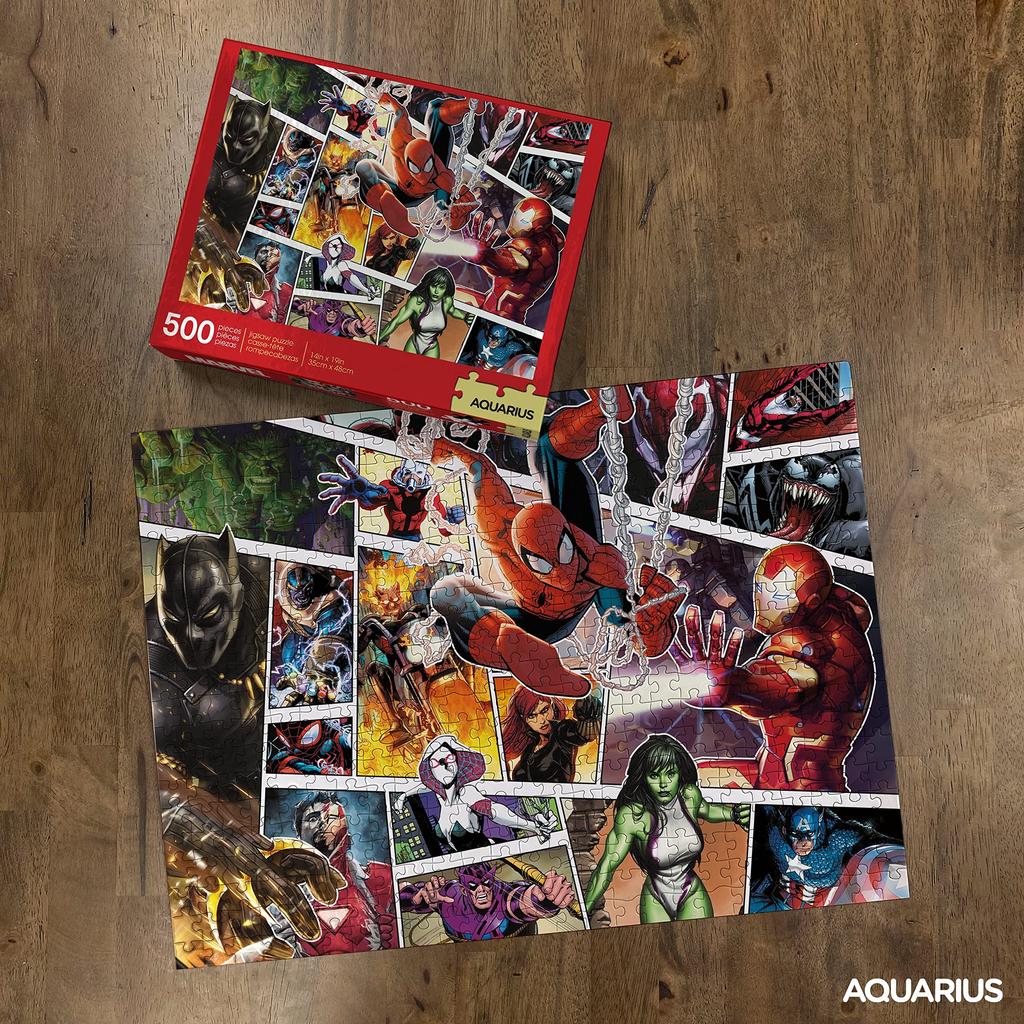 MARVEL Panels (Character) 500 Piece Jigsaw Puzzle [Used]