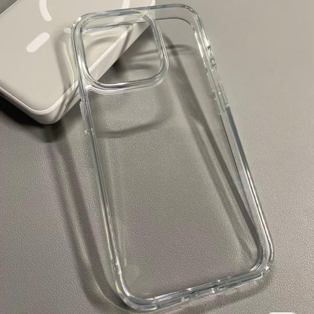 Luxury Shockproof Phone Case For iPhone 11 12 13 14 15 16 17 Pro Max X Xs XR Max 7 8 Plus SE Clear Bumper Transparent Cover