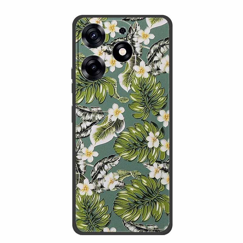 3D Emboss Case For Realme C61 Phone Case Relief Flowers Shockproof Silicone Soft Coque For Realme C61 Back Cover Case RealmeC61