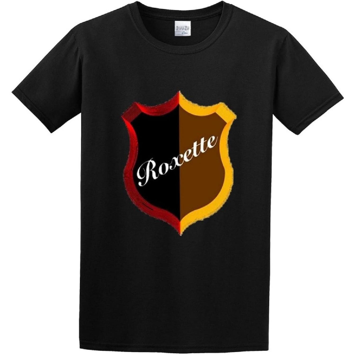 XIAOLAJI Roxette Unisex 100% Cotton Short-Sleeve T-Shirts Black XXXXXL разноцветный