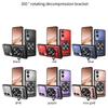 Heavy Duty Armor Case For Vivo V50 Lite 5G V50e Protective Cover Ring Stand Holder Shockproof Capa Shell Fundas