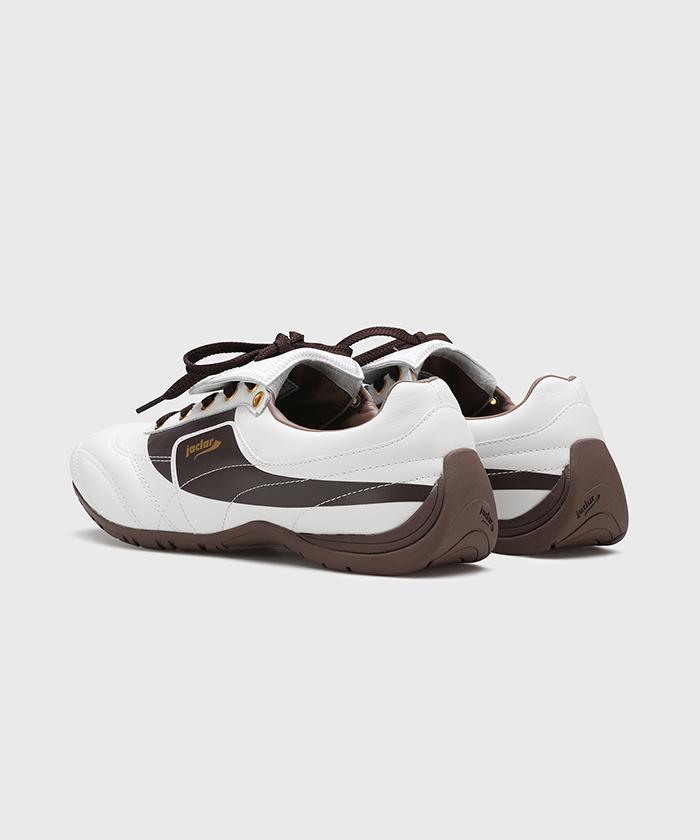Jaclar Bostonian Kicker White/Brown